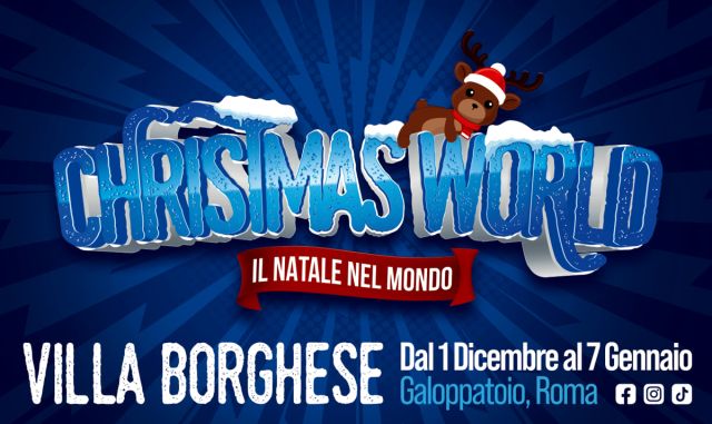 Christmas World, a Villa Borghese il più grande villaggio di Natale d'Europa